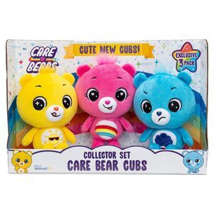 Care Bears - 40th Anniversary Care Bear Cubs - 3-Pack Collector Set - 9" Plush